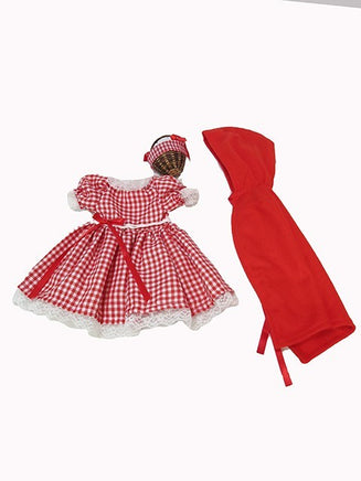 Red Riding Hood Dress Cape Basket Fits 18" American Girl Doll Clothing1