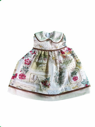 Antique Style Dress And Sweater Fits 18" American Girl Doll Clothing2