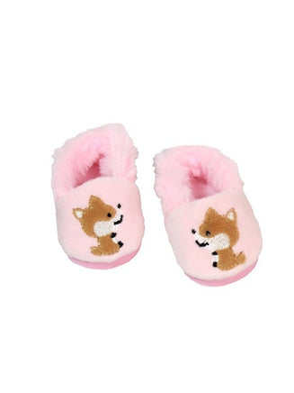 Pink Fox Slippers Fits 18" American Girl Doll Clothing Shoes0