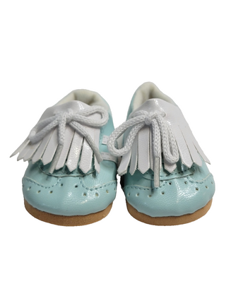 Light Blue Golf Shoes Fits 18" American Girl Doll Clothing Shoes2