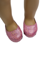 Pink Back Bow Princess High Heels Fits 18" American Girl Doll Clothing Shoes1