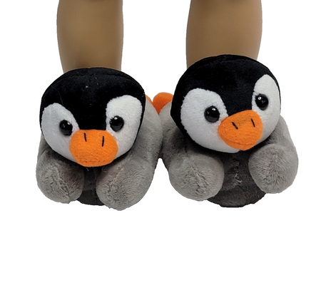 Penguin Slippers Fits 18" American Girl Doll Clothing Shoes1