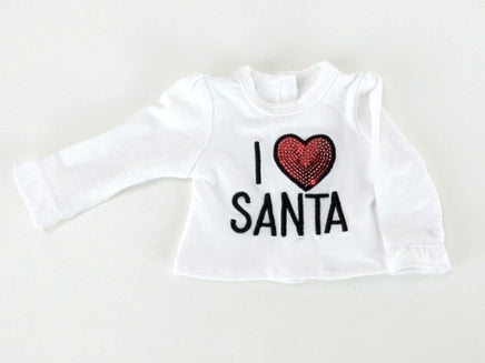 I Love Santa Christmas Pant Set Fits 18" American Girl Doll Clothing3