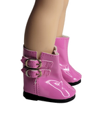Pink Rain Boots Fits 14.5" Wellie Wisher American Girl Doll Shoes0