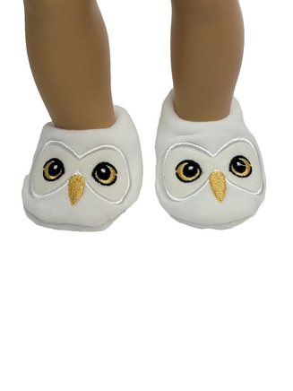 Owl Slippers Fits 18" American Girl Doll Clothing Shoes0