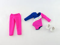 Hot Pink Gymnastics Outfit Fits 14.5" Wellie Wisher American Girl Doll Clothing2