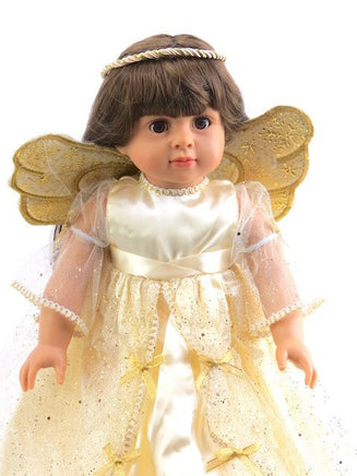 Gold Angel Dress Fits 18" American Girl Doll Clothing1