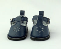 Navy Mary Jane Dress Shoes Fits 14.5" Wellie Wisher American Girl Doll Shoes1