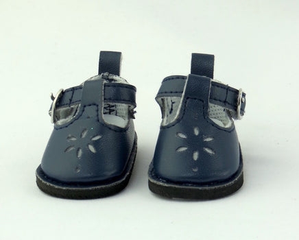 Navy Mary Jane Dress Shoes Fits 14.5" Wellie Wisher American Girl Doll Shoes1