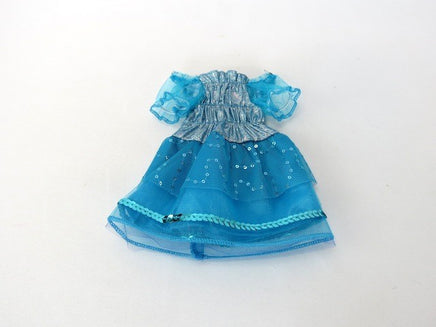 Blue Sparkly Dress Fits 14.5" Wellie Wisher American Girl Doll Clothing2