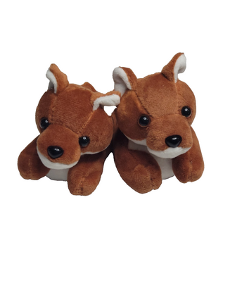 Fox Slippers Fits 14.5" Wellie Wisher American Girl Doll Shoes2