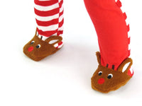 Santa's Little Helper One Piece Pajamas Fits 18" American Boy Girl Doll Clothing2