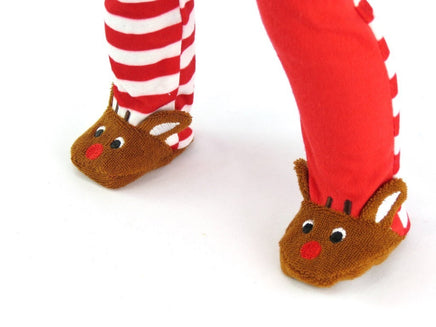 Santa's Little Helper One Piece Pajamas Fits 18" American Boy Girl Doll Clothing2