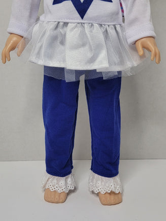 Star Of David Hanukkah Set Fits 14.5" Wellie Wisher American Girl Doll Clothing2