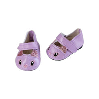 Purple Kitty Cat Dress Shoes Fits 18" American Girl Doll Clothes Shoes2