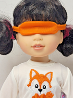Fox Nightgown Sleep mask Fits 14.5" Wellie Wisher American Girl Doll Clothing2
