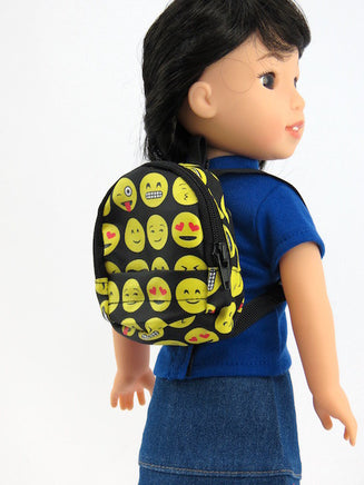 Emoji Backpack Fits Wellie Wishers 14.5" American Girl Clothes1