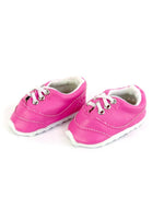 Hot Pink Slip On Sporty Sneakers Fits 18" American Girl Doll Clothing Shoes1