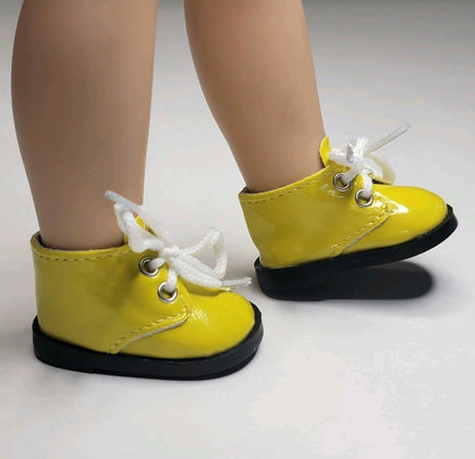 Yellow Shoes Fits 14.5" Wellie Wisher American Girl Doll Shoes1