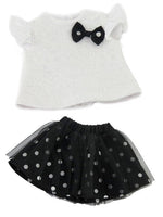 Black And White Polka Dot Skirt Set Fits 18" American Girl Doll Clothing1