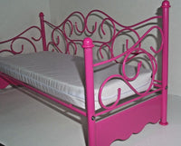 Hot Pink Day Bed Fits American Girl 18" Doll Furniture2