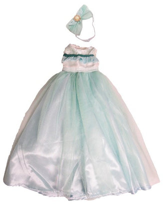 Teal Ball Gown Dress Fits 14.5" Wellie Wisher American Girl Doll Clothing1