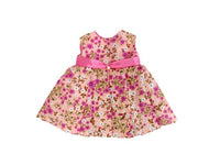 Pink Floral Dress And Hat Fits 18" American Girl Doll Clothing1