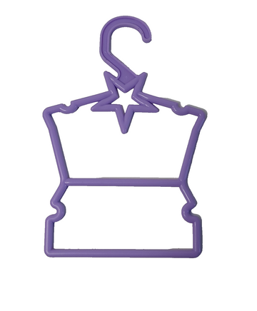 Purple Star Display Hangers 10 Pack Fits 14.5" Wellie Wisher American Girl Doll1