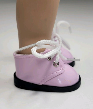 Light Pink Shoes Fits 14.5" Wellie Wisher American Girl Doll Shoes2