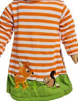 Woodland Animals Dress Fits 18" American Girl Doll Clothing1