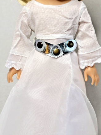 Galactic Princess Dress Fits 14.5" Wellie Wisher American Girl Doll Clothing1