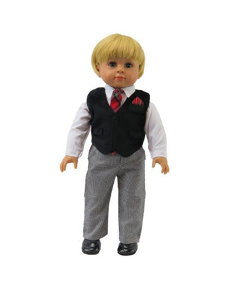 School Uniform Formal Outfit Fits 18" American Girl Boy Doll Clothing0