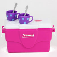 Cooler & Food 11pc Camp Set Fits 18" American Girl Doll Accessories Food1