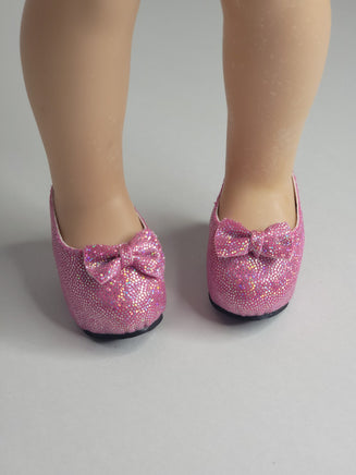 Pink Princess High Heel Shoes Fits 14.5" Wellie Wisher American Girl Doll Shoes1