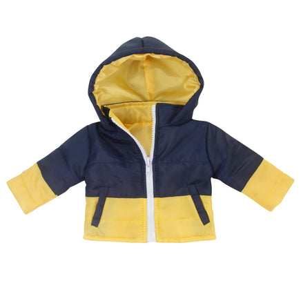 Blue And Yellow Jacket Fits 18" American Boy Girl Doll Clothing1