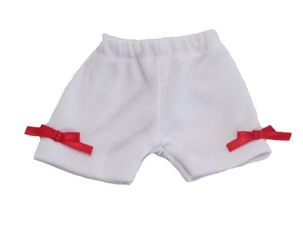 White Shorts Fits 14.5" Wellie Wisher American Girl Doll Clothing1