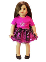 Super Star Tutu Skirt Set Fits 18" American Girl Doll Clothing1
