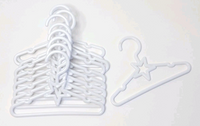 White Star Hangers 10 Pack Fits 14.5" Wellie Wisher American Girl Doll0