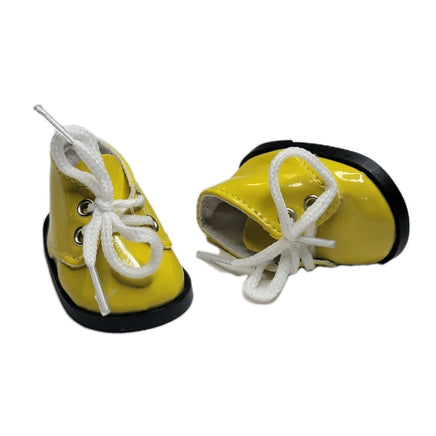 Yellow Shoes Fits 14.5" Wellie Wisher American Girl Doll Shoes3