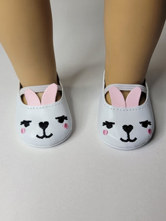 Bunny Slip On Dress Shoes Fits 18" American Girl Doll Clothes Shoes0