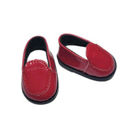 Red Loafers Fits 14.5" Wellie Wisher American Girl Doll Shoes3