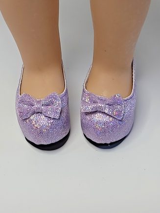 Lavender High Heel Dress Shoes Fits 14.5" Wellie Wisher American Girl Doll Shoes1