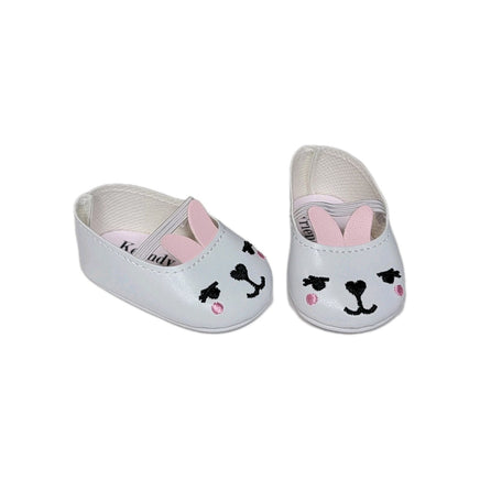 Bunny Slip On Dress Shoes Fits 18" American Girl Doll Clothes Shoes2
