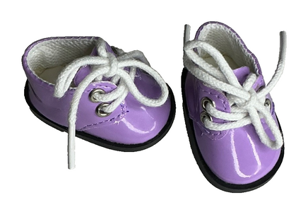 Purple Shoes Fits 14.5" Wellie Wisher American Girl Doll Shoes3
