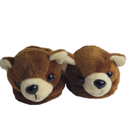 Teddy Bear Slippers Fits 14.5" Wellie Wisher American Girl Doll Shoes2