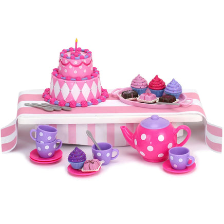 Cake & Tea Party 21pc Set Fits 18" American Girl Doll Accessories Food1