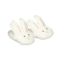 White Fuzzy Bunny Slippers Fits 18" American Girl Doll Clothing Shoes1