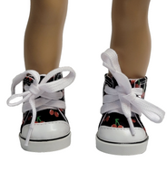 Cherry High Top Sneakers Fits 18" American Girl Doll Clothing Shoes1