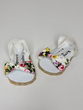 Floral Sandals Fits 18" American Girl Doll Clothes Shoes2