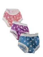 Star Underwear 3 pack Fits 14.5" Wellie Wisher American Girl Doll Clothing0